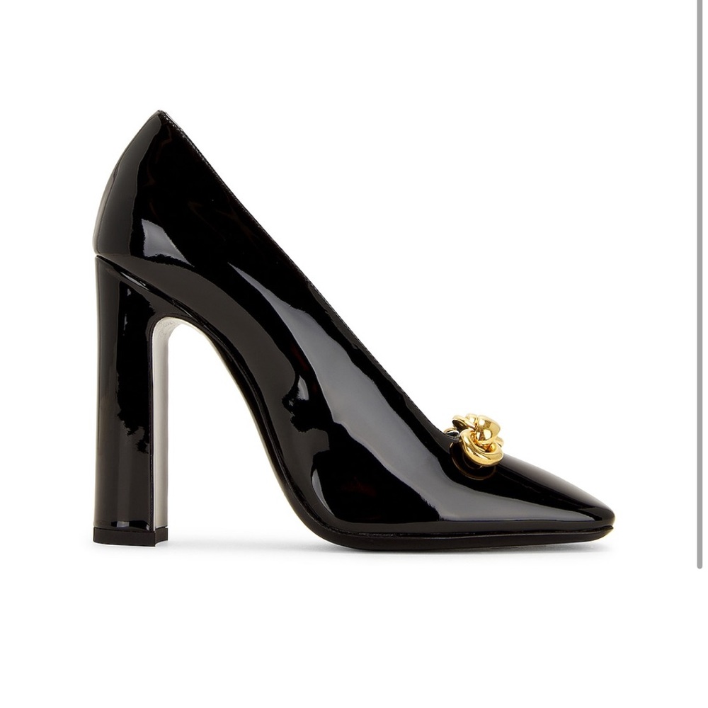 Saint Laurent Swing 110 Heels in Nero